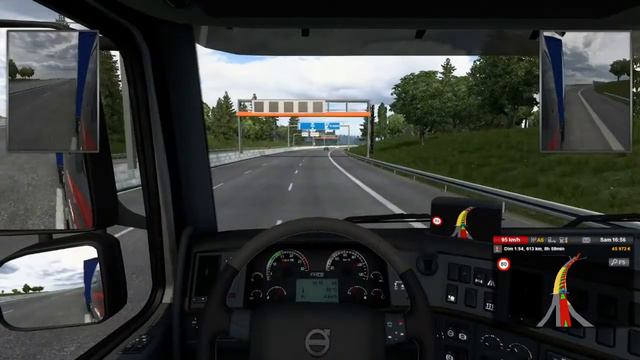 Euro Truck Simulator 2 #35 - Direction la Hongrie ! смотреть онлайн