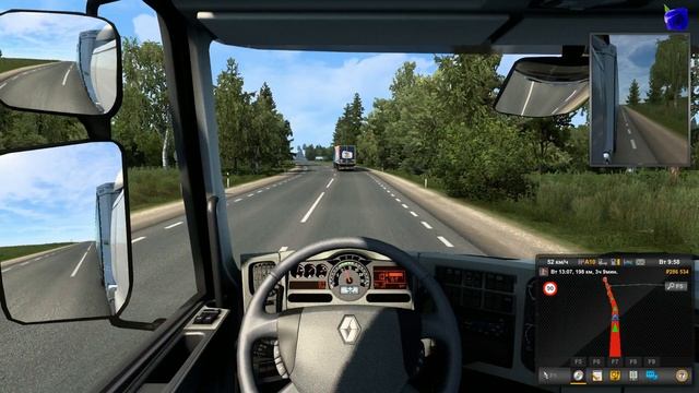 ETS 2 N5 Из Пскова в Ригу, ДСП, Рено Своё авто в кредит смотреть онлайн