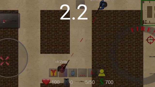 ch`Zetik Vs game play E8FA /дуэль 1 на 1 по 2Д страйк/2D strike смотреть онлайн