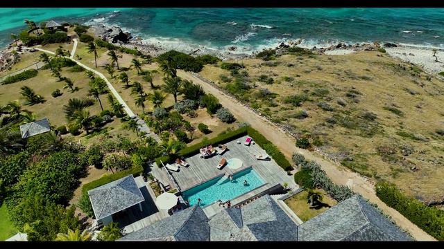 Flying over St. Barts (Saint Barthélemy) with a Mavic 3 смотреть онлайн