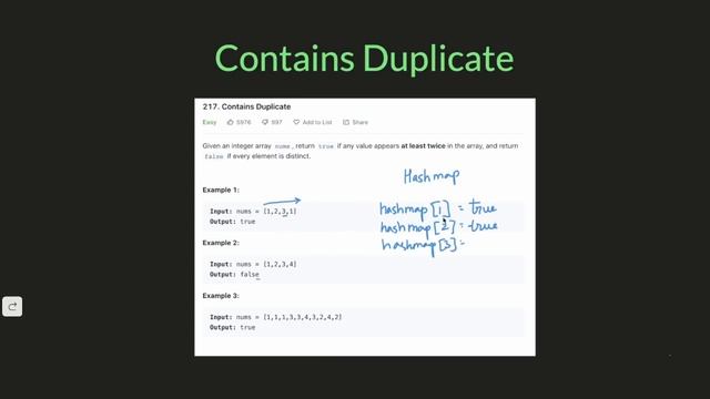 Contains duplicate | Interview questions | Hashing | Leetcode 217 - Javascript | Arrays смотреть онлайн