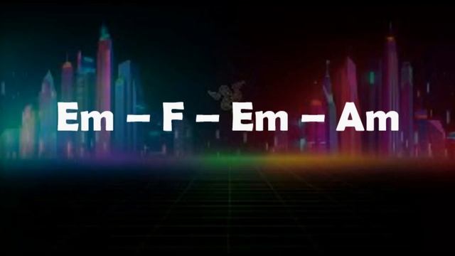 Groovy, Funky, Synth Backing Track in E minor смотреть онлайн