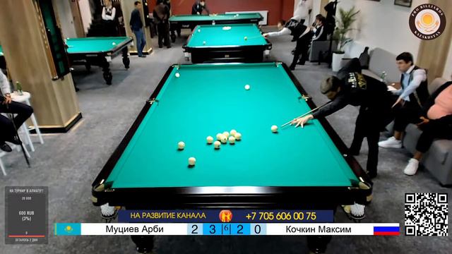 Муциев А. - Кочкин М. | Закрытый Турнир | г.Ташкент | 6 Стран участников | 12000$ призовой фонд | смотреть онлайн