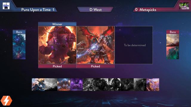 NGS D West: Puns Upon a TIme vs. Metapicks смотреть онлайн