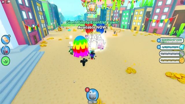 I Got 1000X PINATA LUCK & Hatched WHAT?! смотреть онлайн
