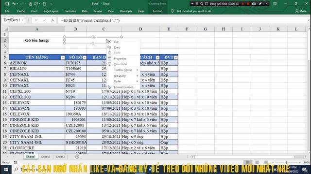 Cách tạo hộp tìm kiếm siêu tốc bằng VBA Excel смотреть онлайн