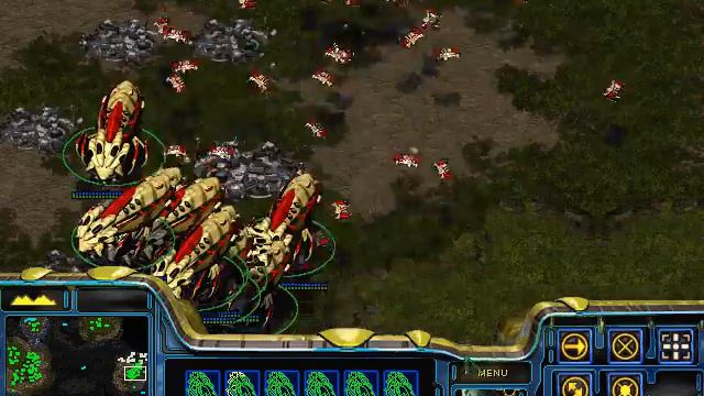 Starcraft Brood war - the power of 11 carriar ships смотреть онлайн