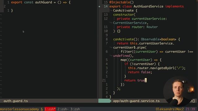 Angular Functional Guards - How to Use Functional Router Guards смотреть онлайн