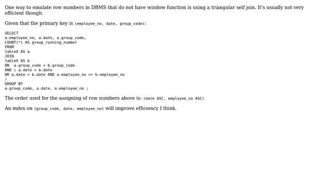 Databases: ROWNUM equivalent in Centura SQLBase (aka Gupta) (2 Solutions!!) смотреть онлайн