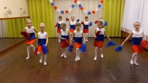 МБДОУ Црр д/с 187 г.Владивосток  танец "Вперёд Россия"