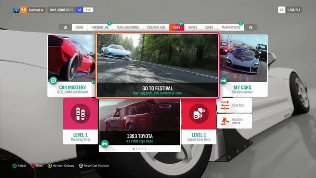 Forza Horizon 4 | 1992 NSX-R Drift Build And Tune
