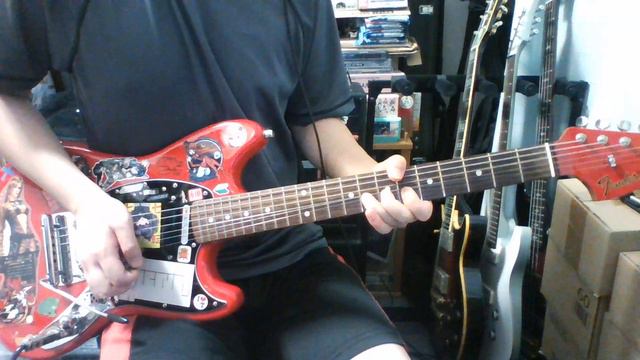 Fender® Japan MG69/MH RED (Modify) Guitar Solo ① смотреть онлайн
