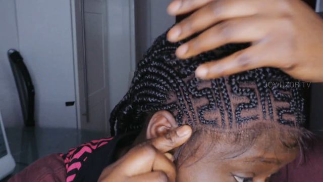100%GLUELESS WIG | add V shape ear tabs on already made frontal | detailed смотреть онлайн