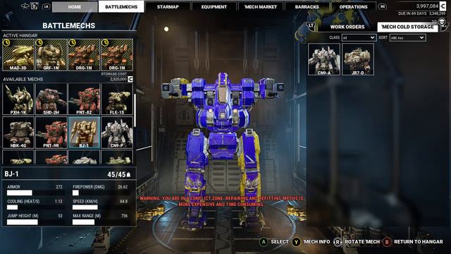 Let's Play MechWarrior 5 Mercenaries: GOT AN UNEXPECTED WARHAMMER! 😱😁 смотреть онлайн