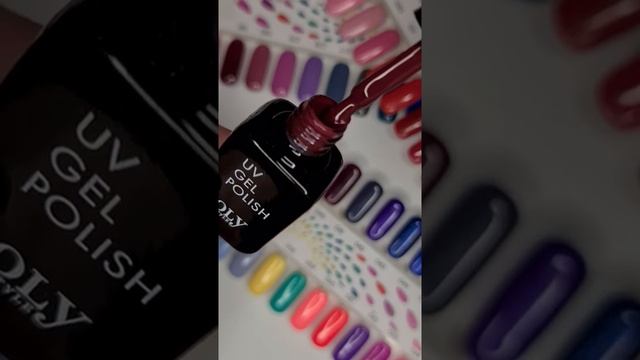 OLYSTYLE гель-лак для ногтей тон 039 вишневый смотреть онлайн