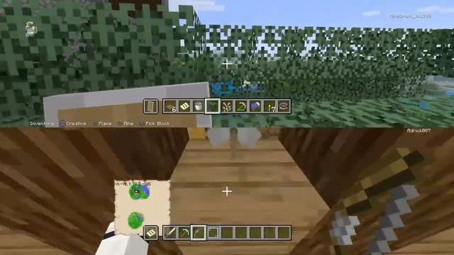 Building our garden. (Episode 1 of Adventure World) смотреть онлайн