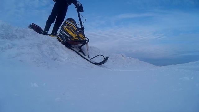 Работа подвески Снегоката смотреть онлайн