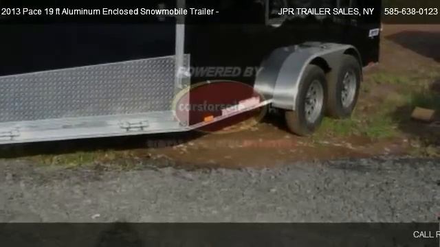 2013 Pace 19 ft Aluminum Enclosed Snowmobile Trailer - for sale in Holley, NY 14470 смотреть онлайн