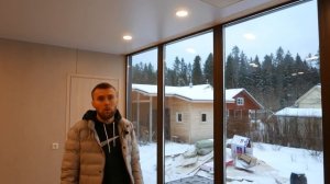 Обзор модульного дома 6х12,7 с плоской крышей и панорамными окнами//Модульные дома Country House