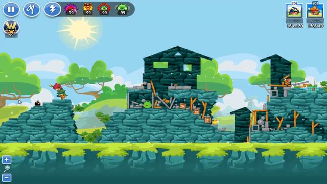 Angry Birds Friends Tournament Week 181 Level 6| power up HighScore ( 187.050 k ) смотреть онлайн