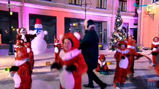 "Новогодний микс" (Альберт Асадуллин), хореографический ансамбль "Эдельвейс" смотреть онлайн