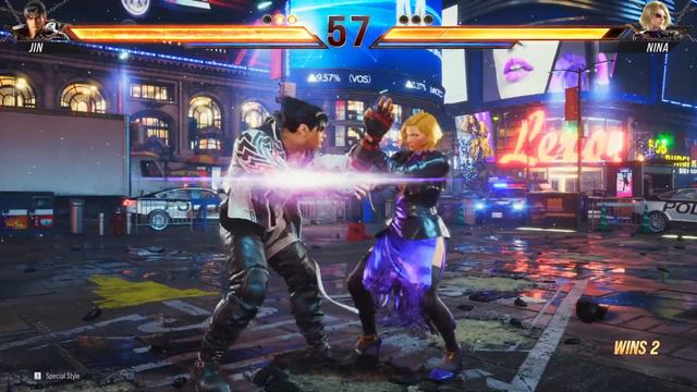 Jin Vs Nina Epic Boss Fight ULTRA HARD (PC 60FPS) - TEKKEN 8 смотреть онлайн