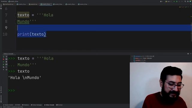 Salto de línea en python 3 - diccionario python смотреть онлайн