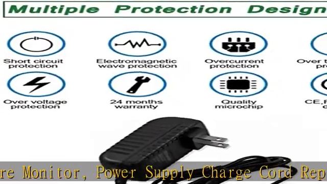 Ac Adapter for Omron Blood Pressure Monitor 5, 7,10 Series - Power Supply Charge Cord Replacement f смотреть онлайн