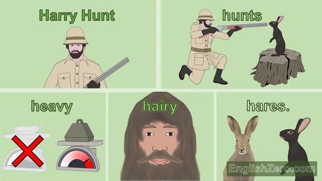 Tongue Twister 59- Harry Hunt Hunts Heavy Hairy Hares смотреть онлайн