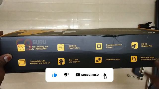 Maono AU-PM421 Professional USB Condenser Microphone | Unboxing & Review | Tamil | CgGuru Tamil смотреть онлайн