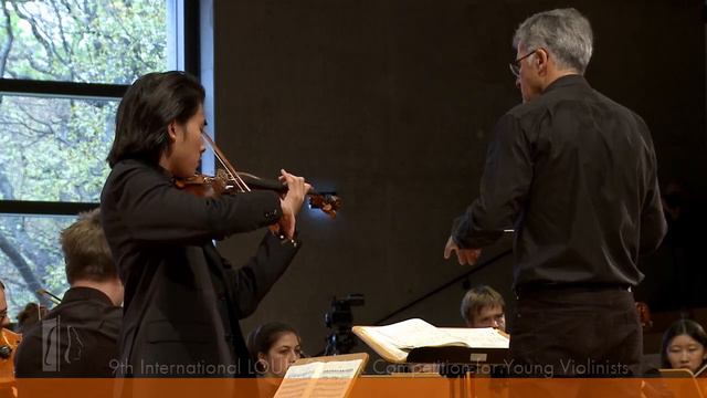 SPOHR Violin Competition: Taichi Miyamoto Plays Mendelssohn's Violin Concerto E Minor