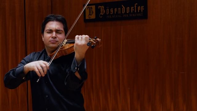 J.S. Bach: Sonata for Violin Solo No.1 in G Minor, BWV 1001 Adagio - Demirhan Gökbudak смотреть онлайн