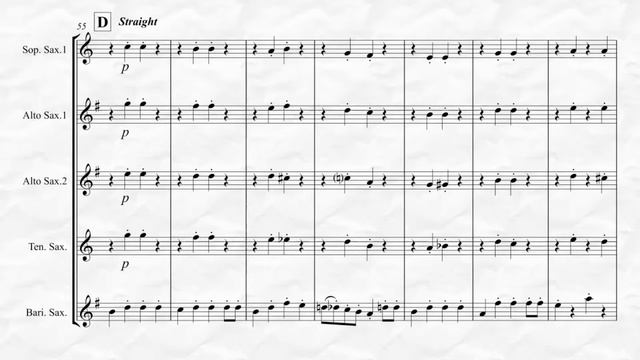 Parade of the Wooden Soldiers (for Saxophone Quartet) смотреть онлайн