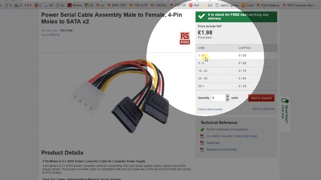 Motherboard - PSU power supply - Molex, ATX 24 and 4 pin смотреть онлайн