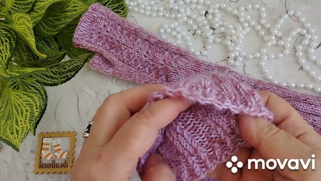 Вязание. КАК Я УДЛИНЯЛА МИТЕНКИ ПОД ПАЛЬТО С РУКАВОМ В 3/4... Обзор. смотреть онлайн