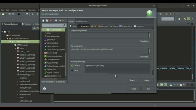 Java ATM Simulator - Modern GUI (built using ReflectionUI) смотреть онлайн
