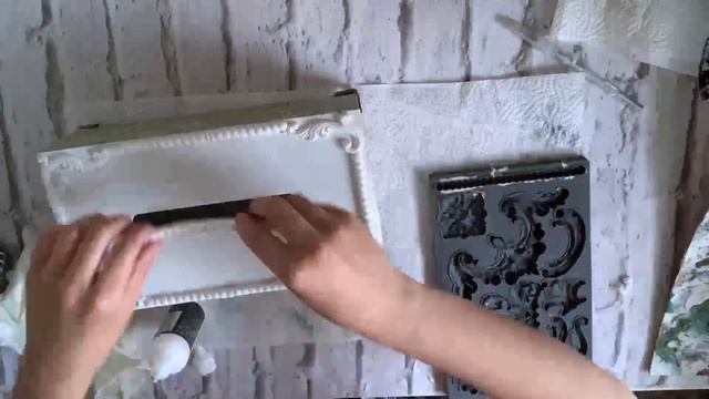 ?#Decoupage Tutorial Vintage Tissue Box?Mixedmedia?#Декупаж мастеркласс винтажная салфетница?