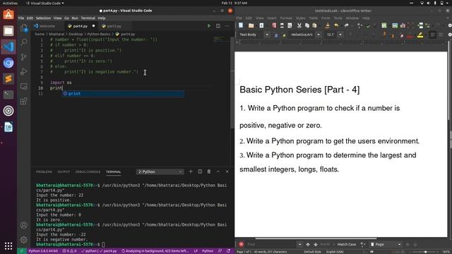 Python practice series for absolute beginners | part 4 | Bhattarai Narayan Sr. Software Developer смотреть онлайн