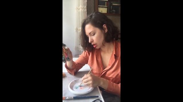 Ватная игрушка своими руками / Тонировка одежды бабы Яги / Урок 16 смотреть онлайн