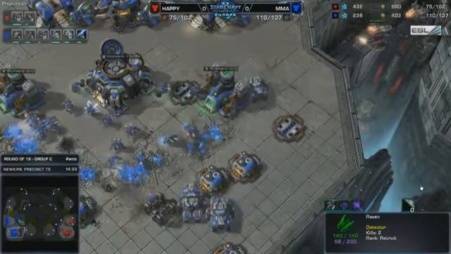 Игрок1 против Игрок2 матч за выход с второго места WCS группа C смотреть онлайн
