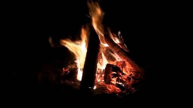 Relax ambient music & Bonfire. Music for sleep and study music смотреть онлайн