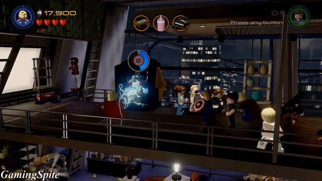 Lego Marvel's Avengers - No Strings On Me 100% Guide All Collectibles смотреть онлайн