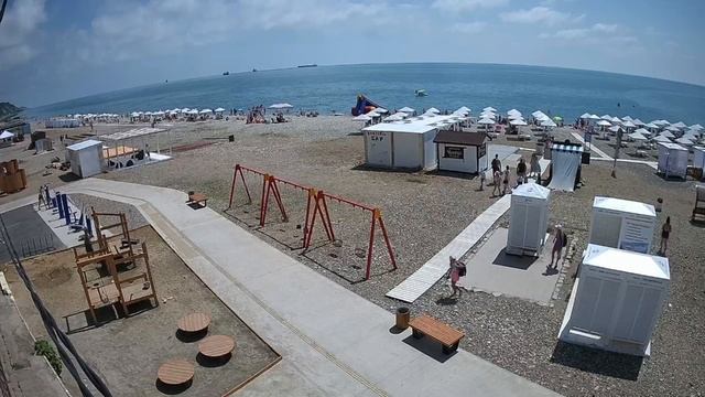 Центральный Городской пляж Туапсе. Эволюция 2023. смотреть онлайн