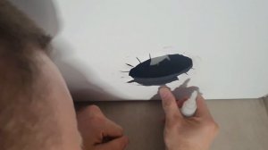 Как установить магнитную решётку на натяжной потолок.