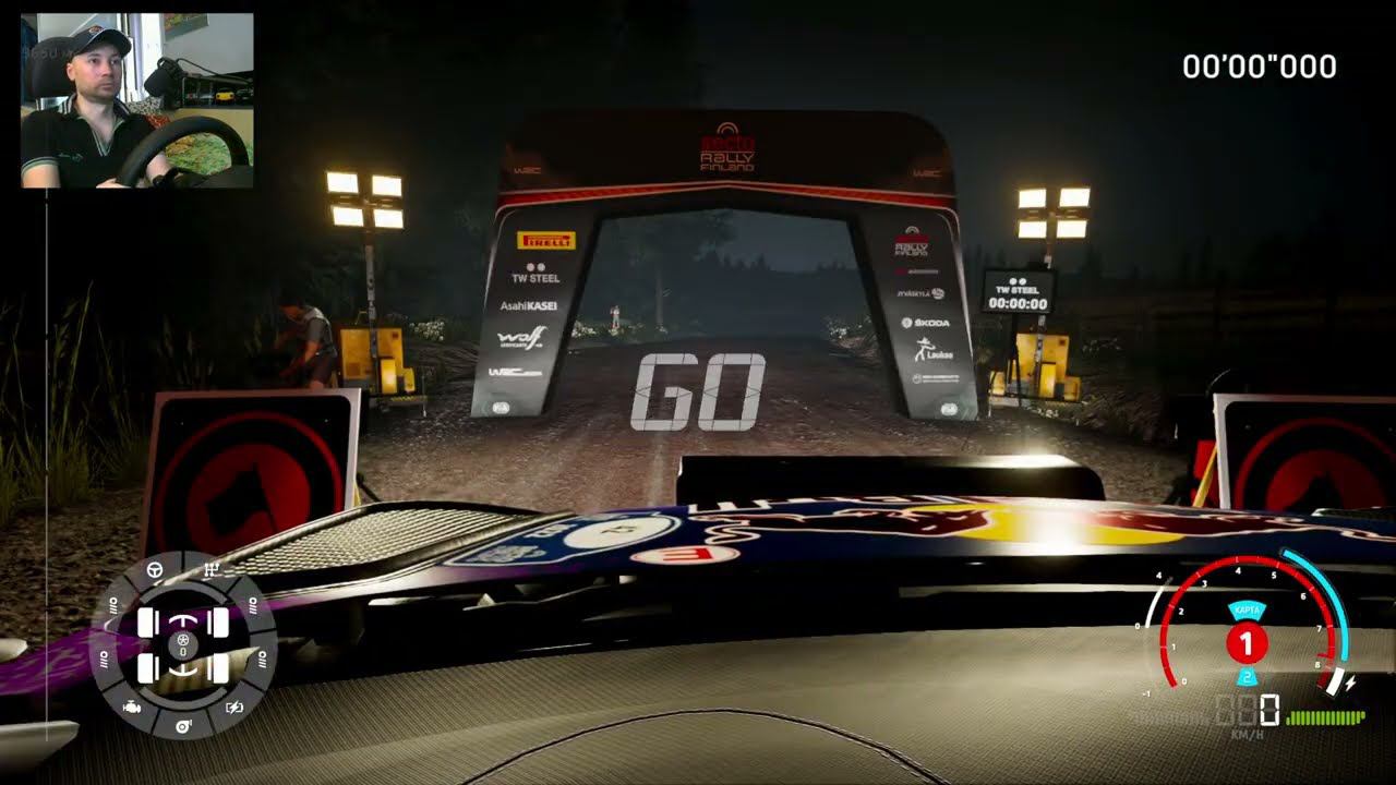 WRC Generations – The FIA WRC Official Game - Испытание ЛИГИ 9 - уникальное прохождение игр на ПК!