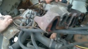 змз402 снятие приемной трубы