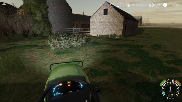 MINI TRACTOR! LAST MOW OF THE YEAR | Chellington Farm FS19 | Episode 23 смотреть онлайн