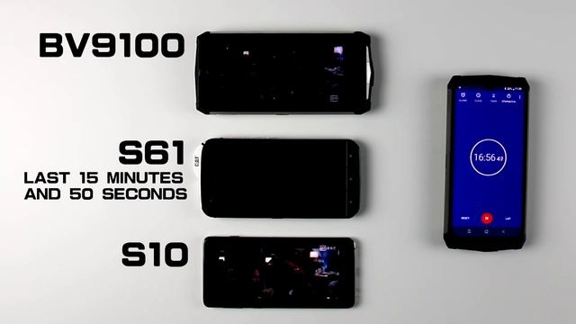 Blackview BV9100 fast charging test, 13000mAh battery rugged outdoor smartphone смотреть онлайн