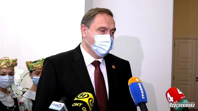 С Днем матери поздравили женщин в Гродненском облисполкоме смотреть онлайн