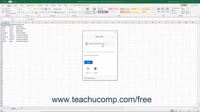 Excel 2019 & 365 Tutorial Co-authoring Workbooks Microsoft Training смотреть онлайн